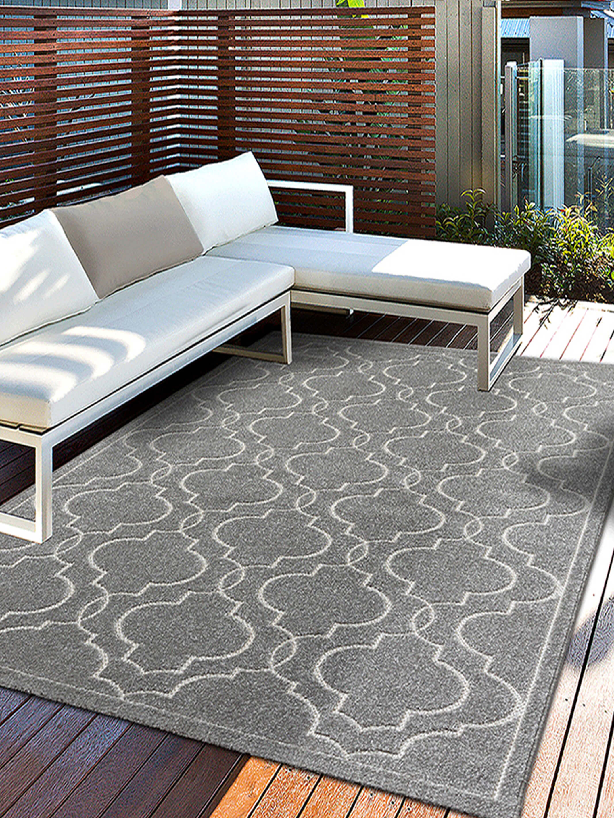 Santo Plus Moderner In- & Outdoor Teppich