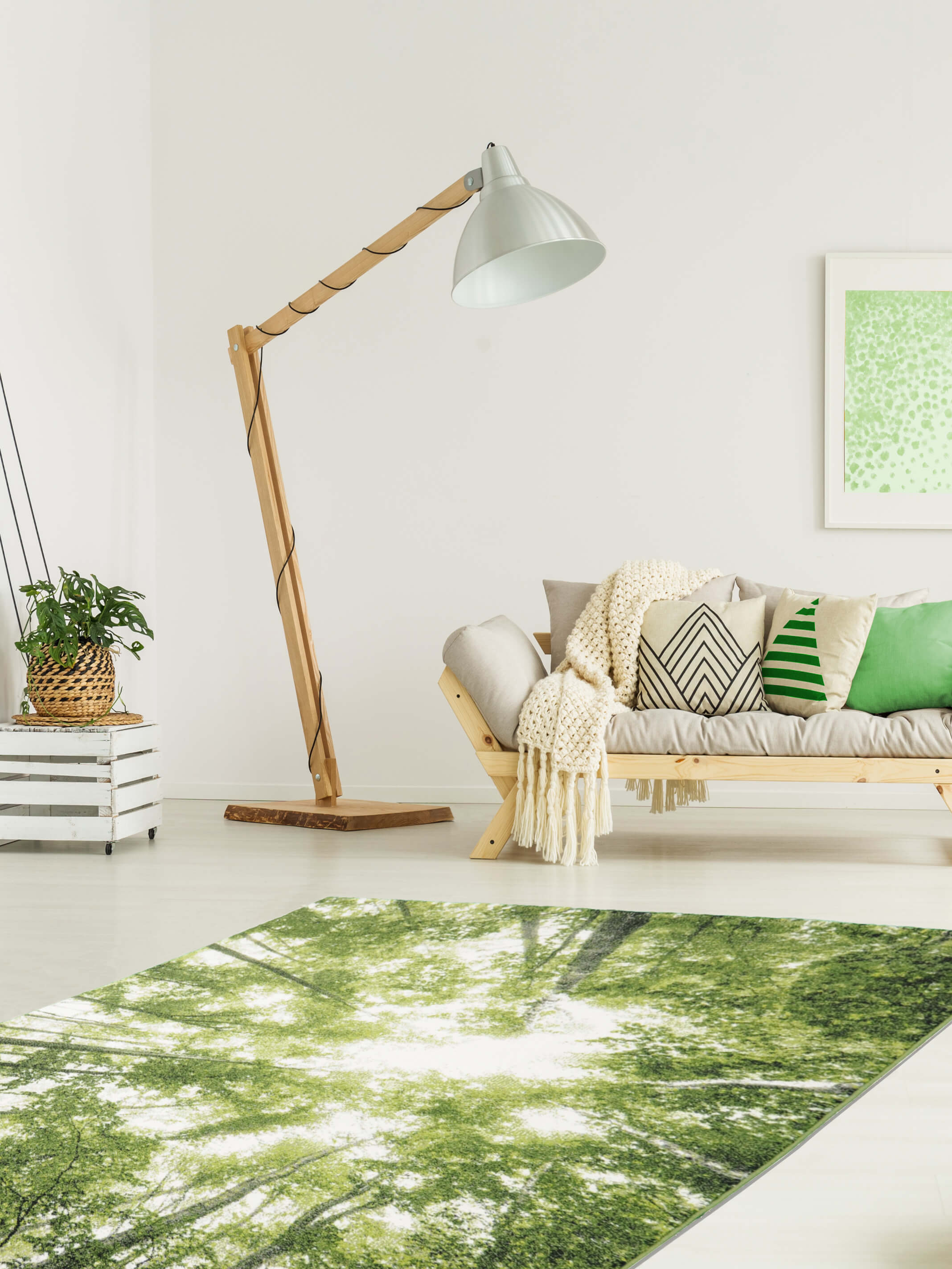 Monde Deluxe Wohnzimmer Teppich