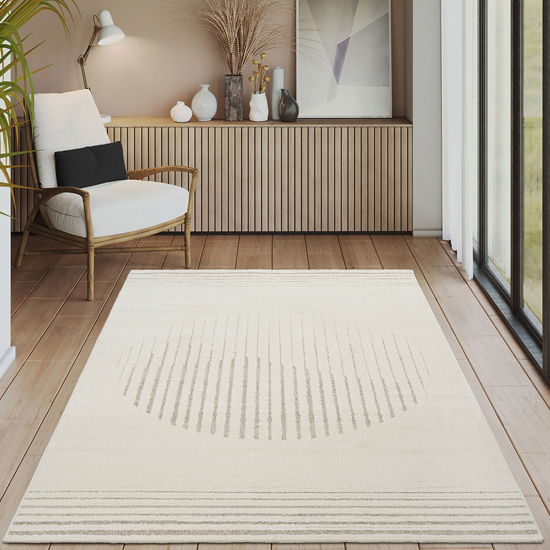 Everest Moderner Kurzflor Teppich