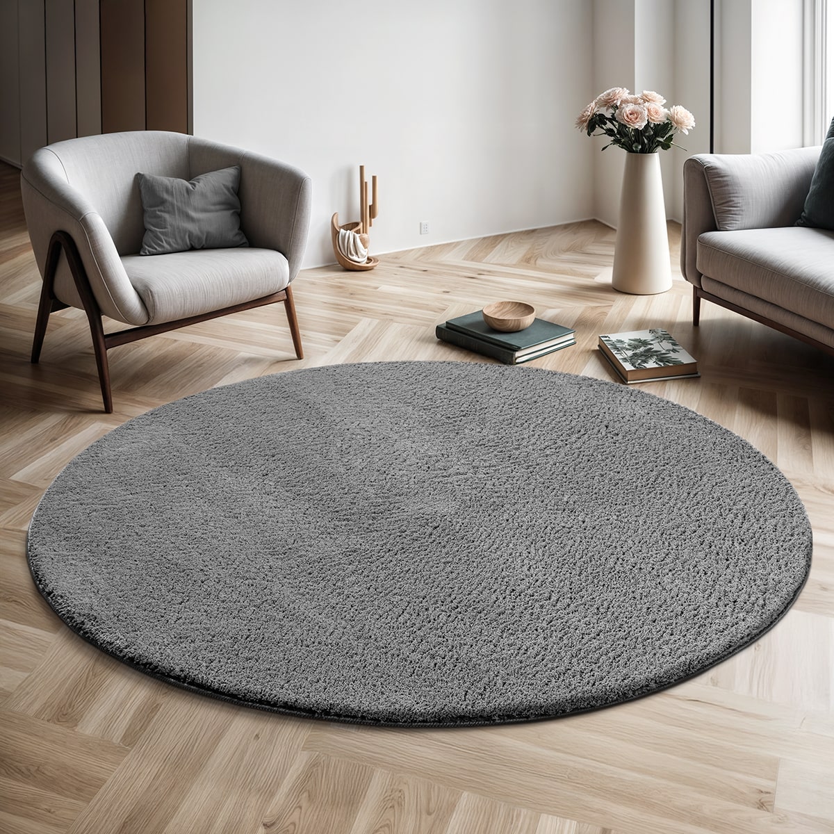 Relax waschbarer Kurzflor Teppich