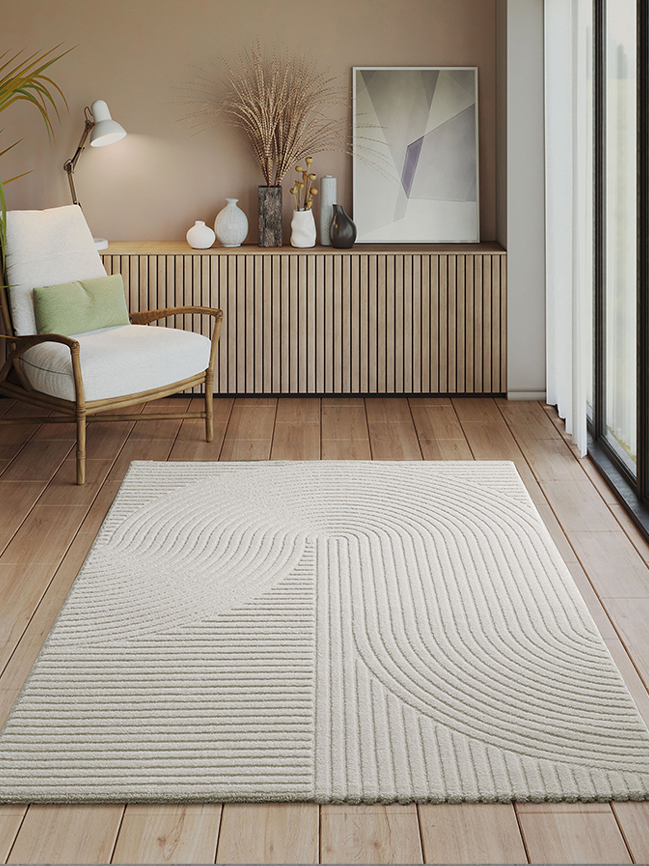 Everest Moderner Kurzflor Teppich