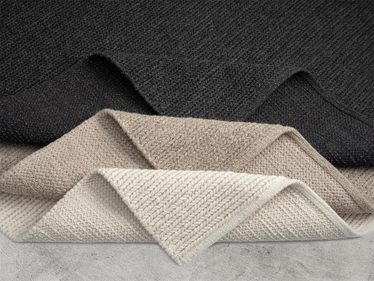 Premium Wool handgewebter Wollteppich