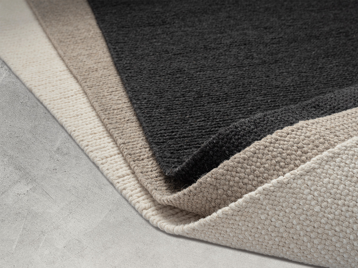 Premium Wool handgewebter Wollteppich