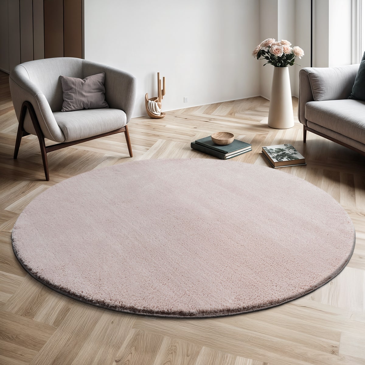 Relax waschbarer Kurzflor Teppich