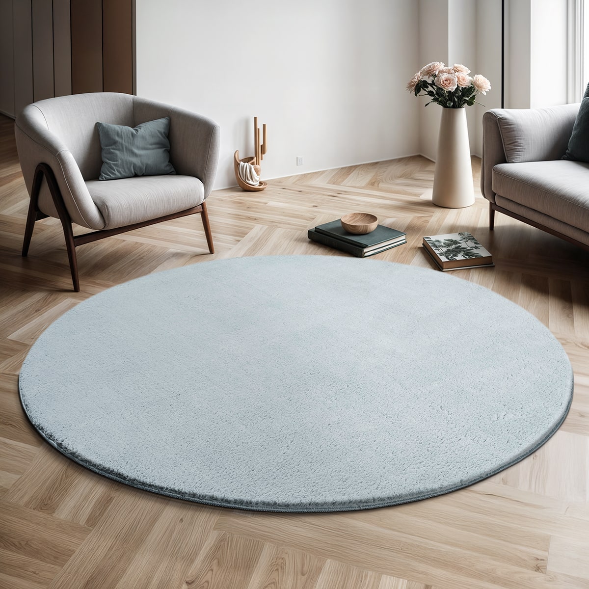 Relax waschbarer Kurzflor Teppich