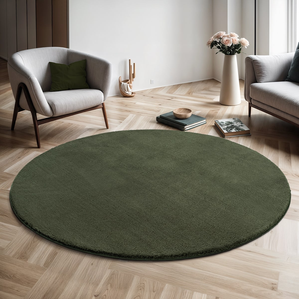 Relax waschbarer Kurzflor Teppich