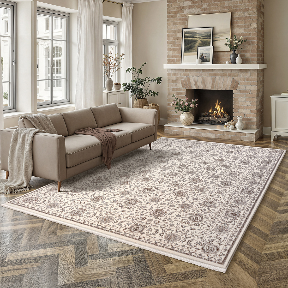  Melody hochwertiger Wohnzimmer Teppich 