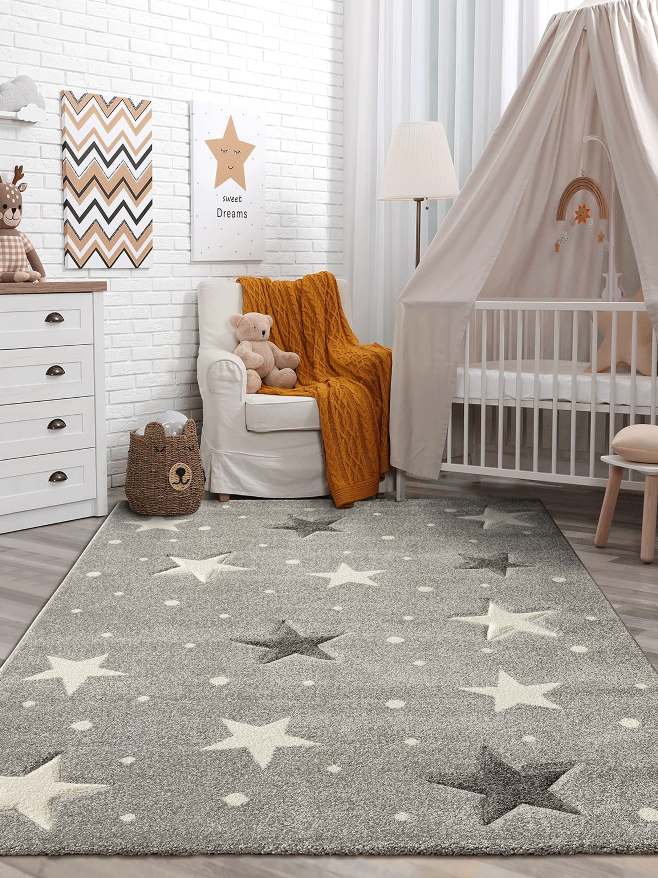 Monde Kids moderner Teppich