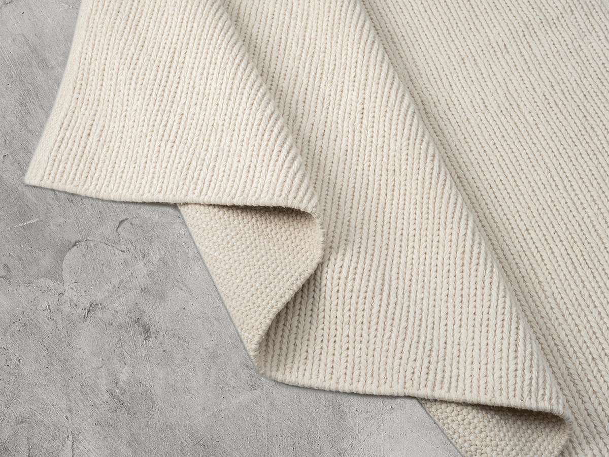Premium Wool handgewebter Wollteppich