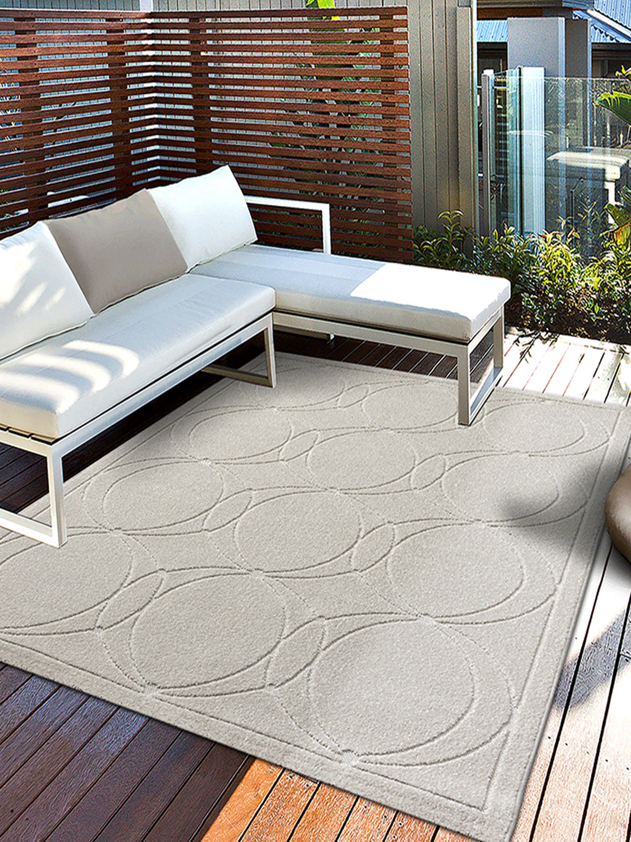 Santo Plus Moderner In- & Outdoor Teppich