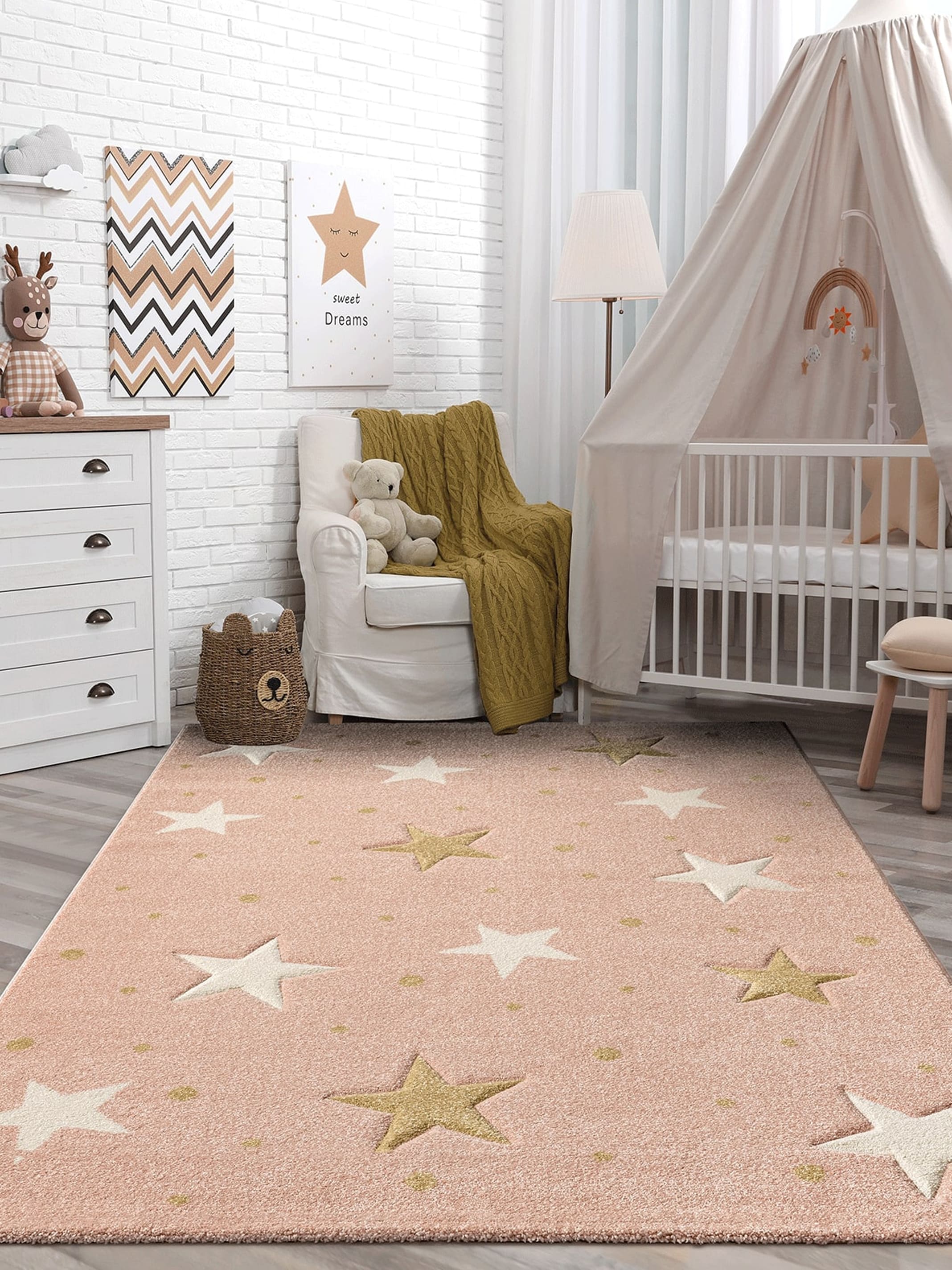 Monde Kids moderner Teppich
