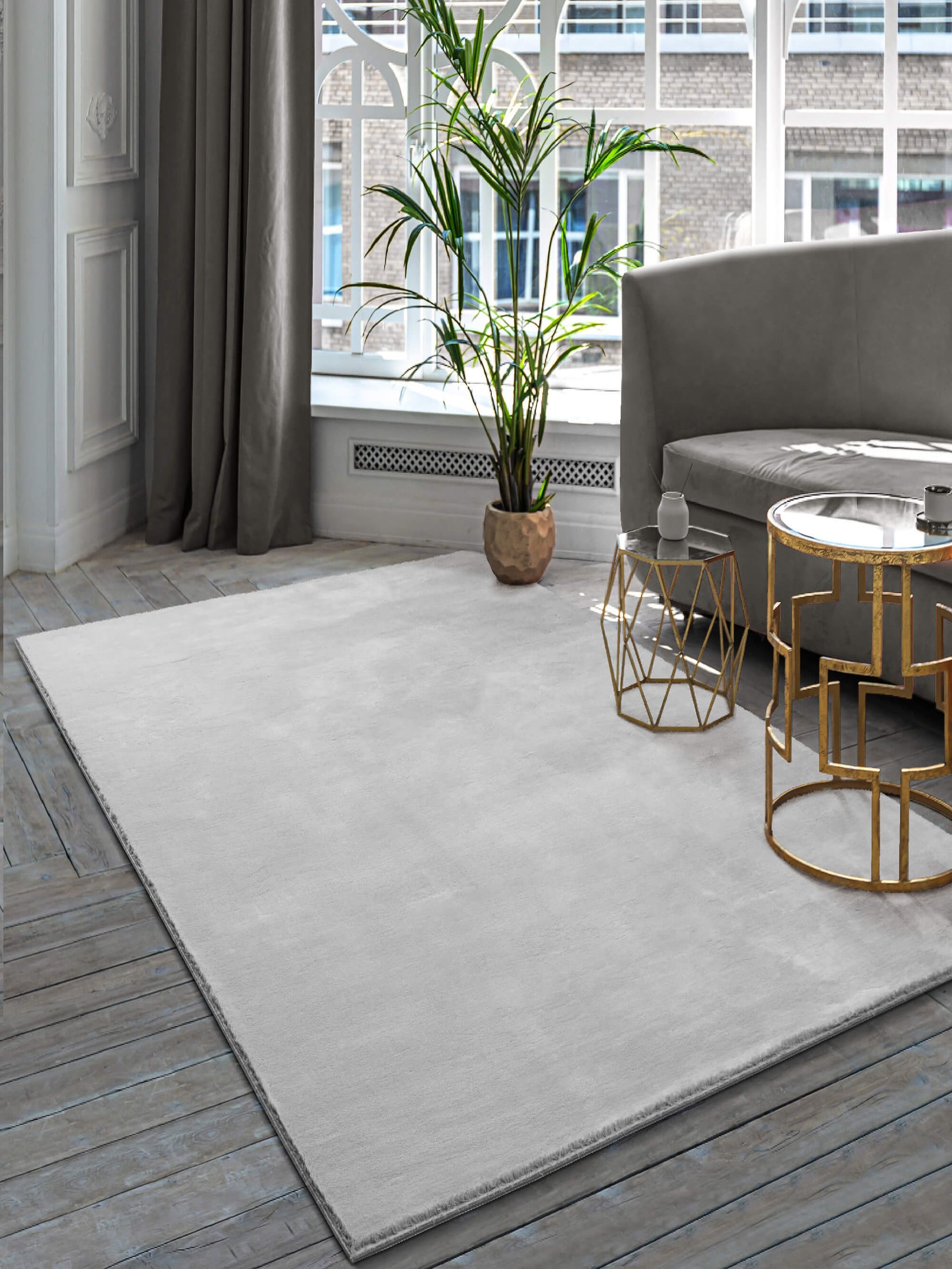 Lina Moderner Hochflor Teppich