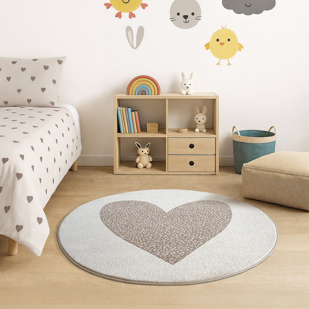 Beat Kids Moderner Weicher Kinderteppich 