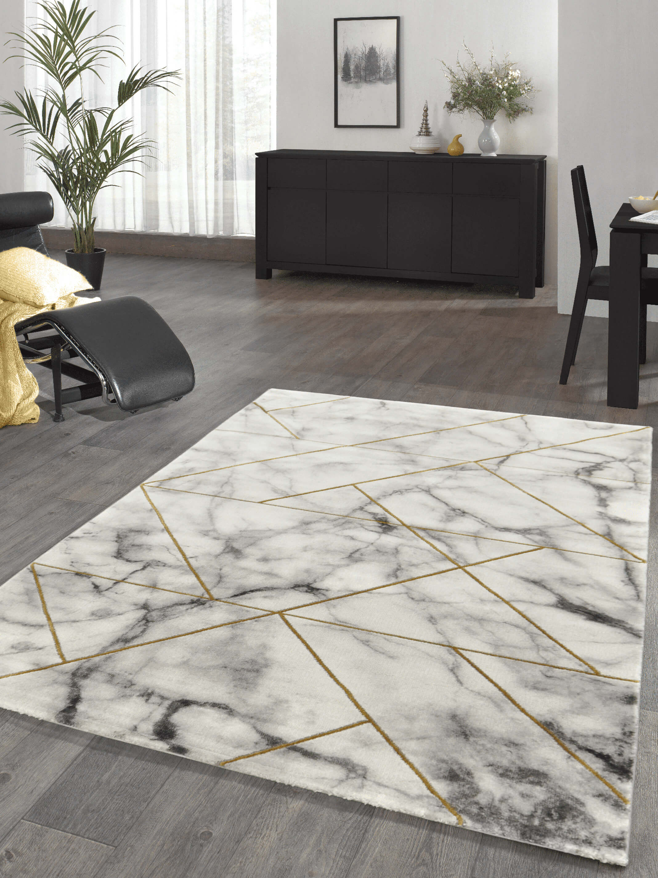 Marble Moderner Wohnzimmer Teppich