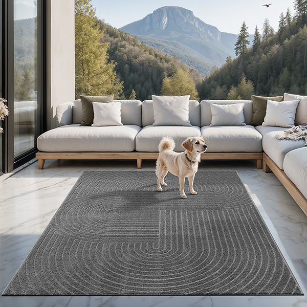 Santo Plus  Moderner In- & Outdoorteppich