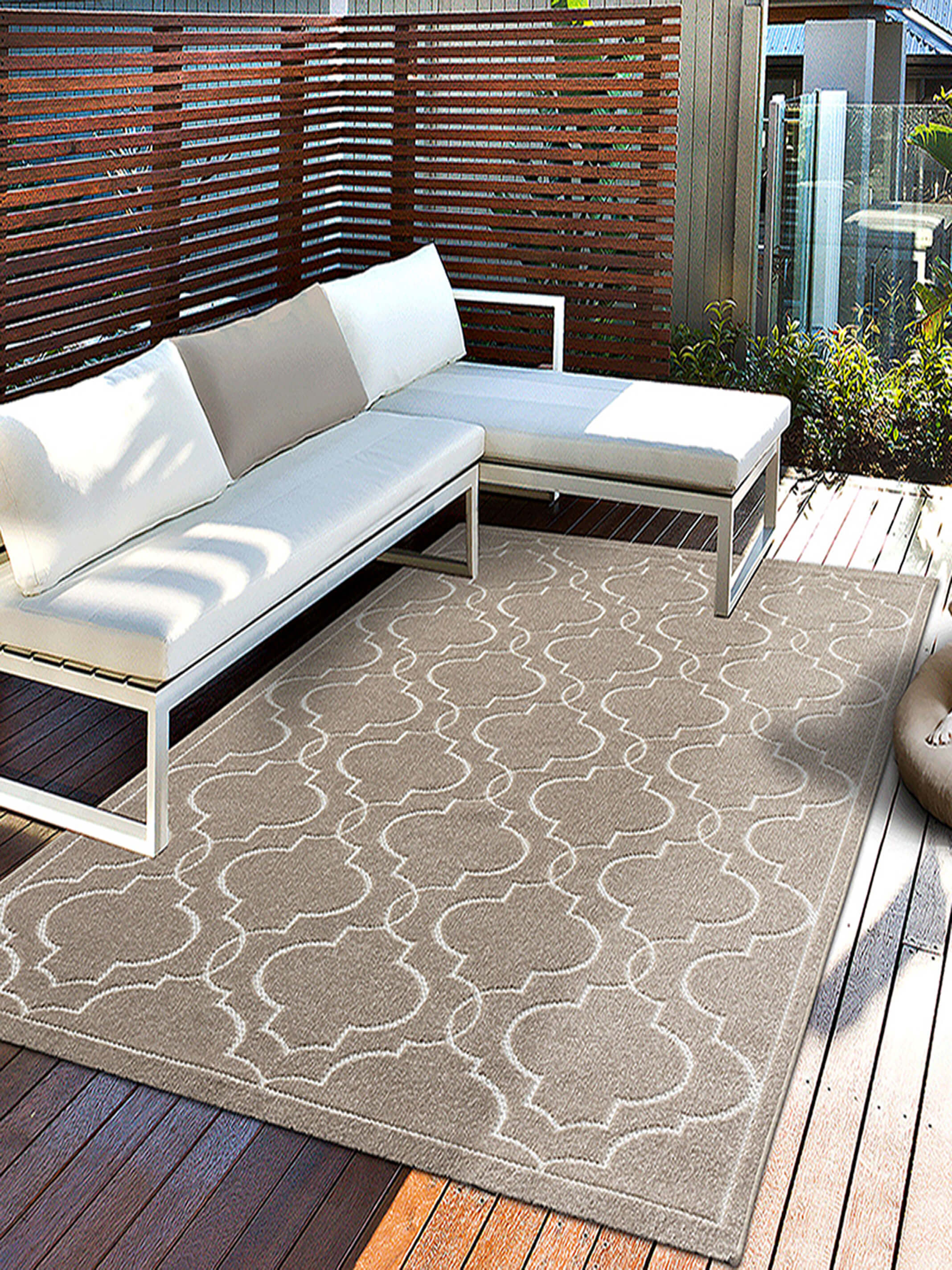 Santo Plus Moderner In- & Outdoor Teppich