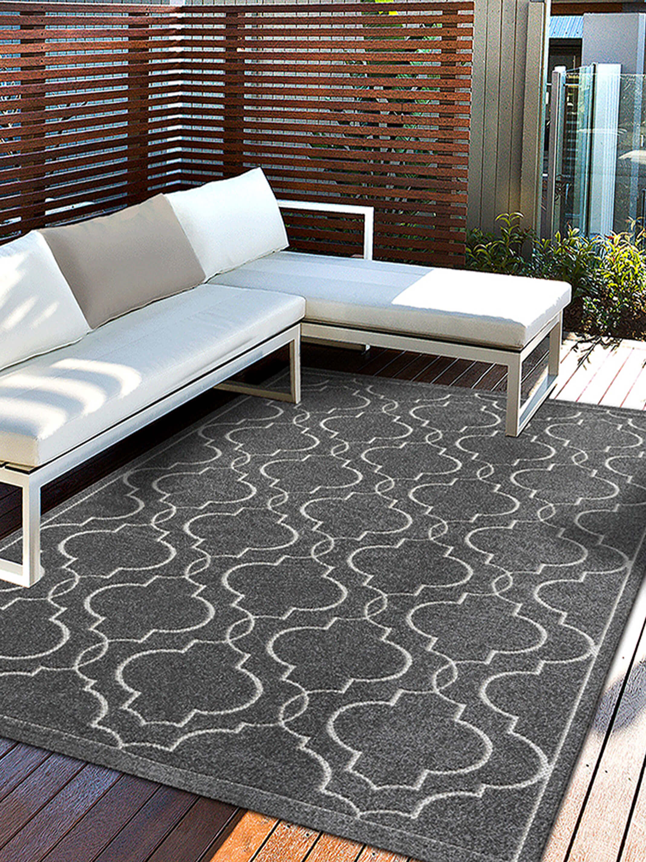 Santo Plus Moderner In- & Outdoor Teppich
