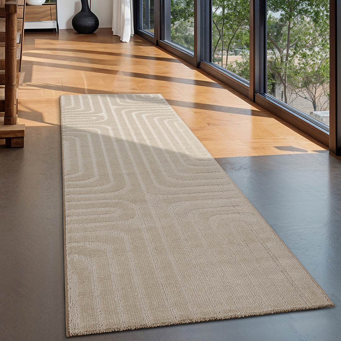  Loop moderner Teppich