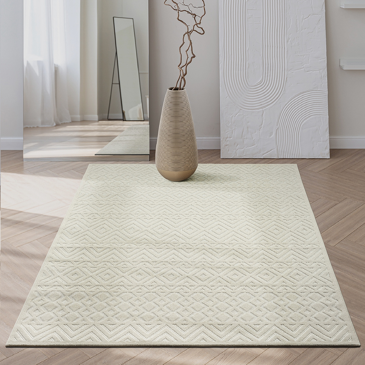 Santo Plus  Moderner In- & Outdoorteppich 