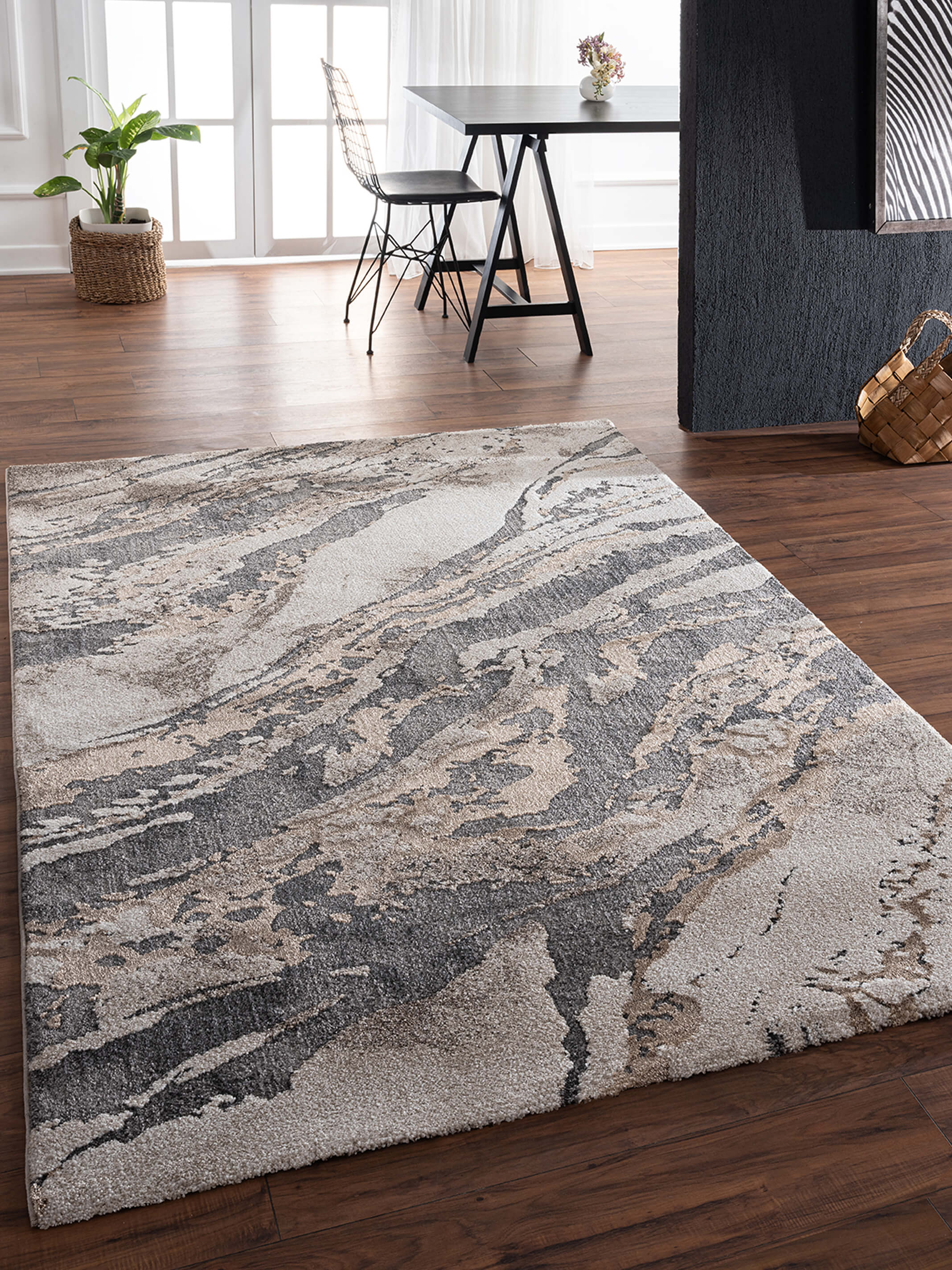 Marvi Eleganter Designer Teppich