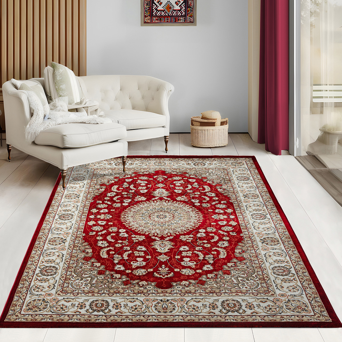 Elegant klassischer Teppich
