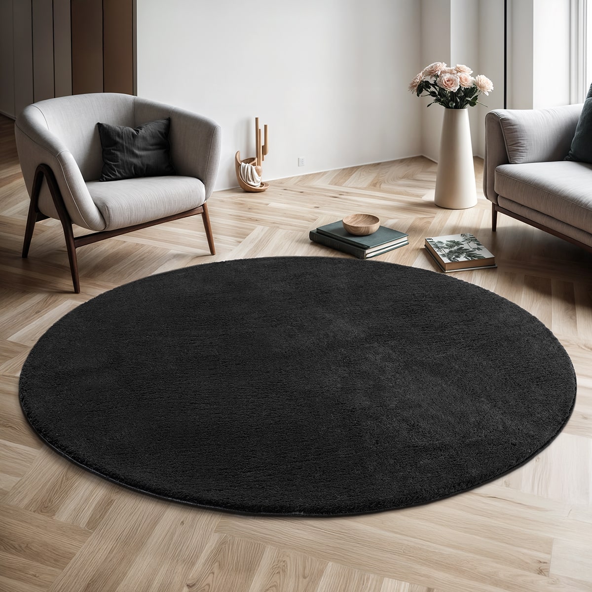 Relax waschbarer Kurzflor Teppich
