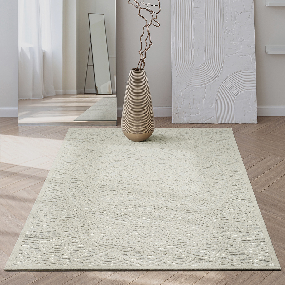 Santo Plus  Moderner In- & Outdoorteppich 