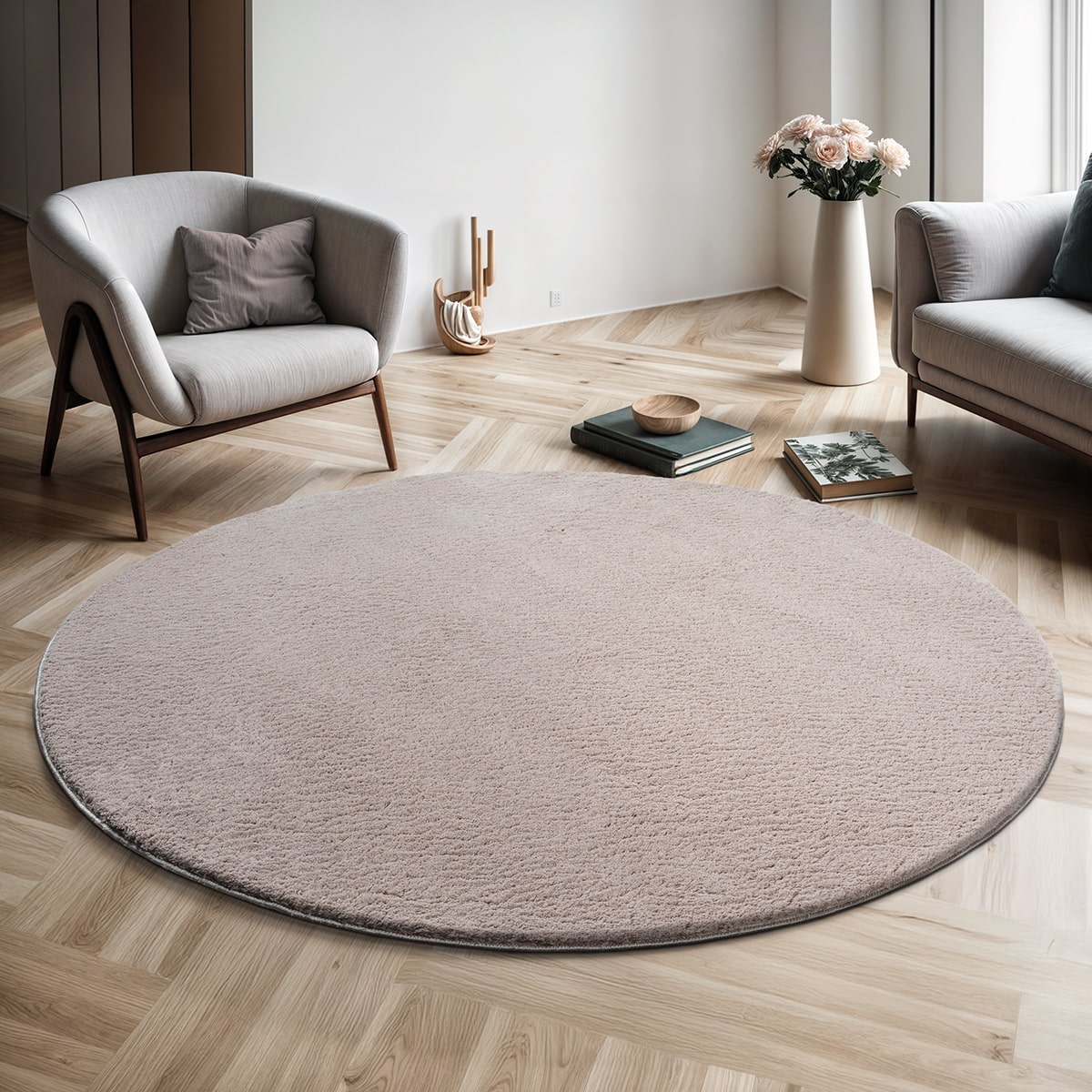 Relax waschbarer Kurzflor Teppich