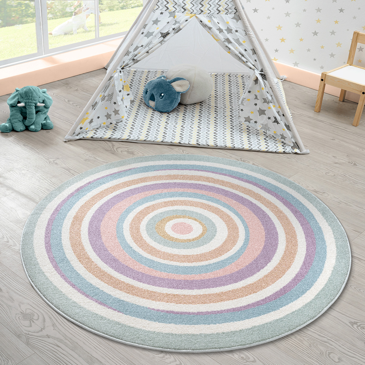 Beat Kids Moderner Weicher Kinderteppich