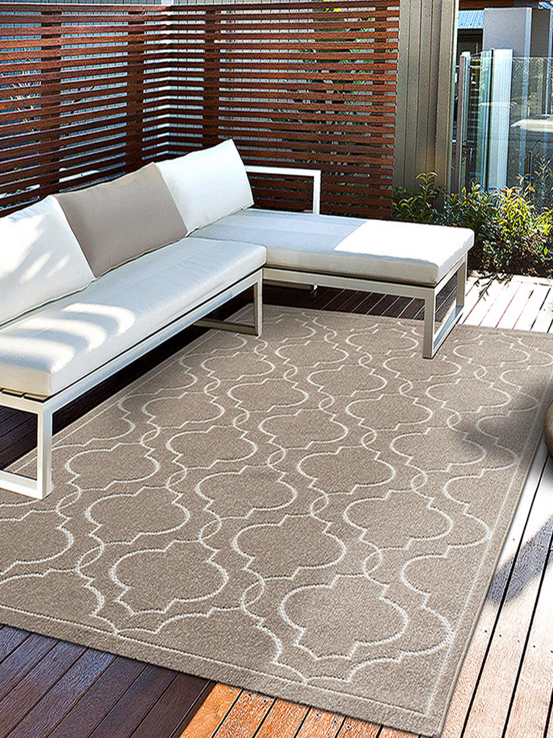 Santo Plus Moderner In- & Outdoor Teppich