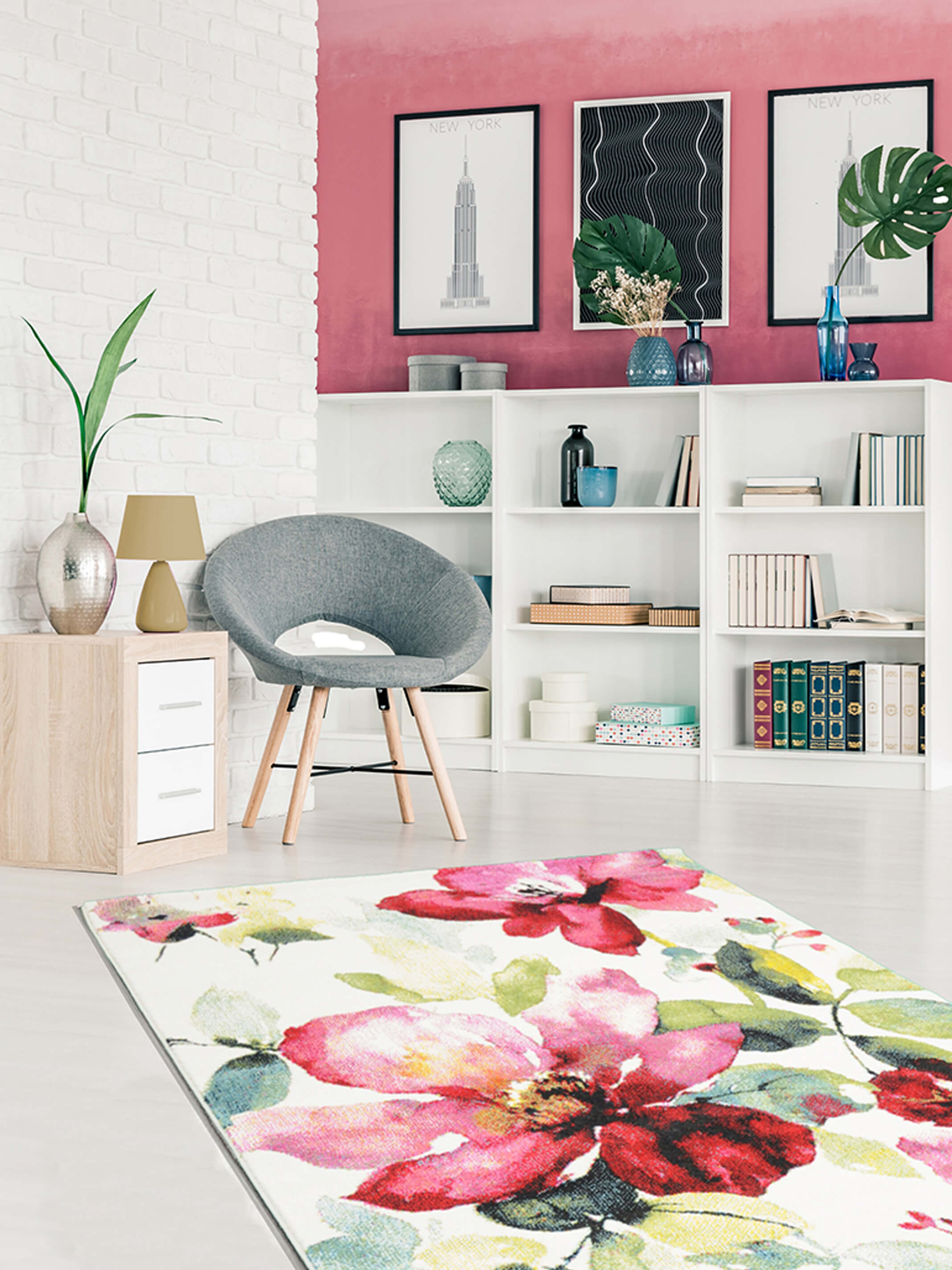 Monde Deluxe Wohnzimmer Teppich