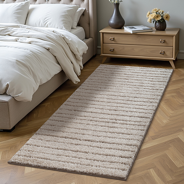 Bahar Flauschiger Hochflorteppich