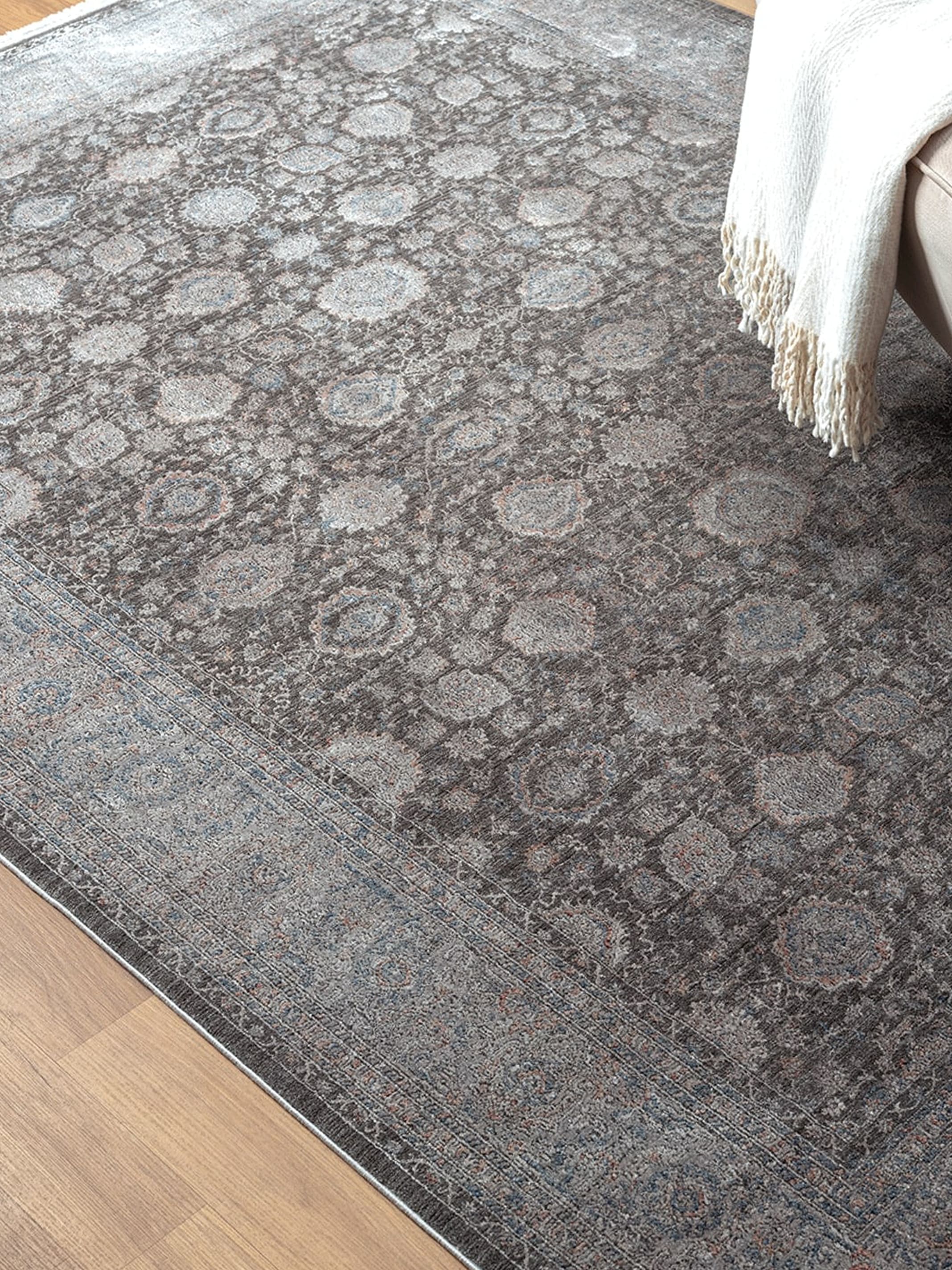 Thera Seidiger Vintage-Teppich