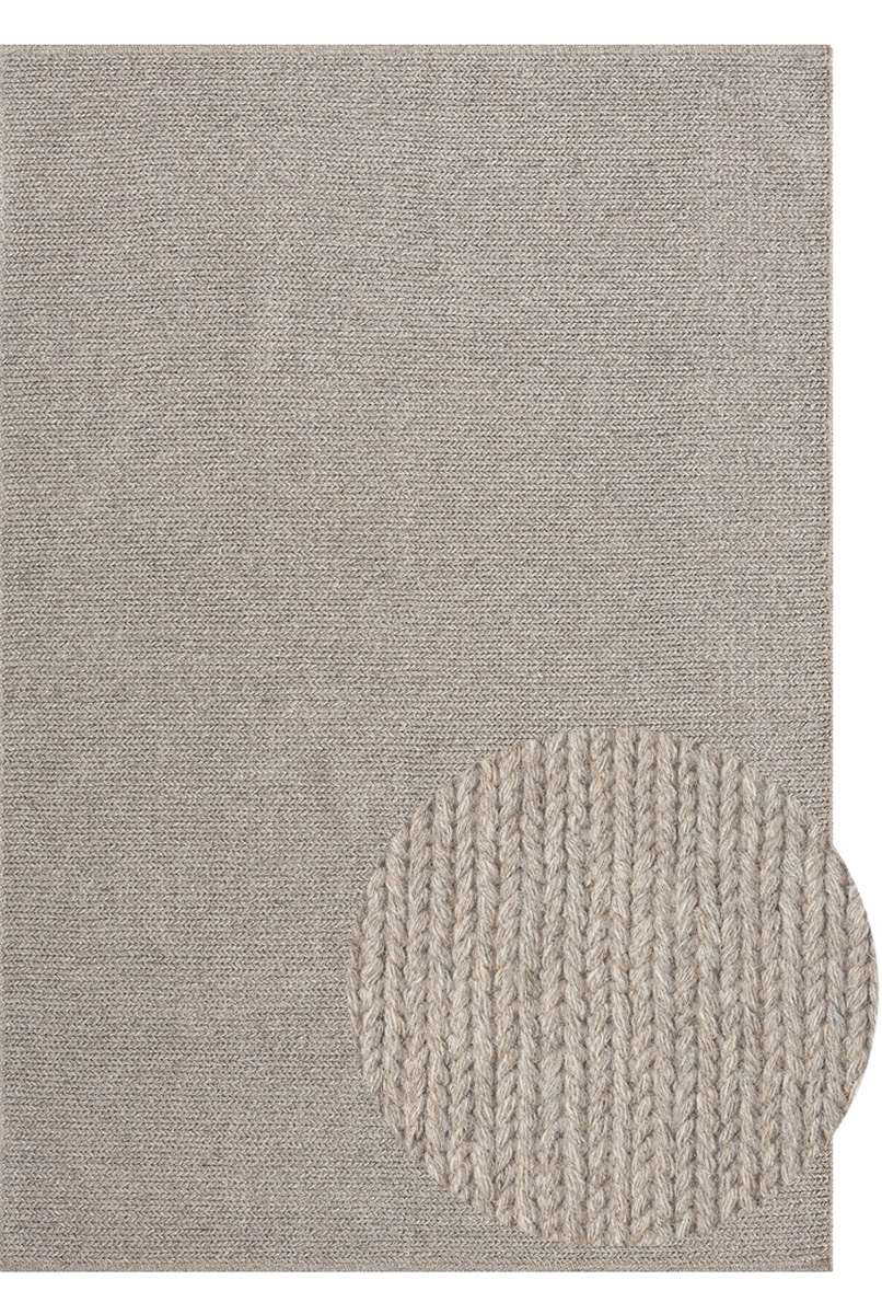Premium Wool handgewebter Wollteppich