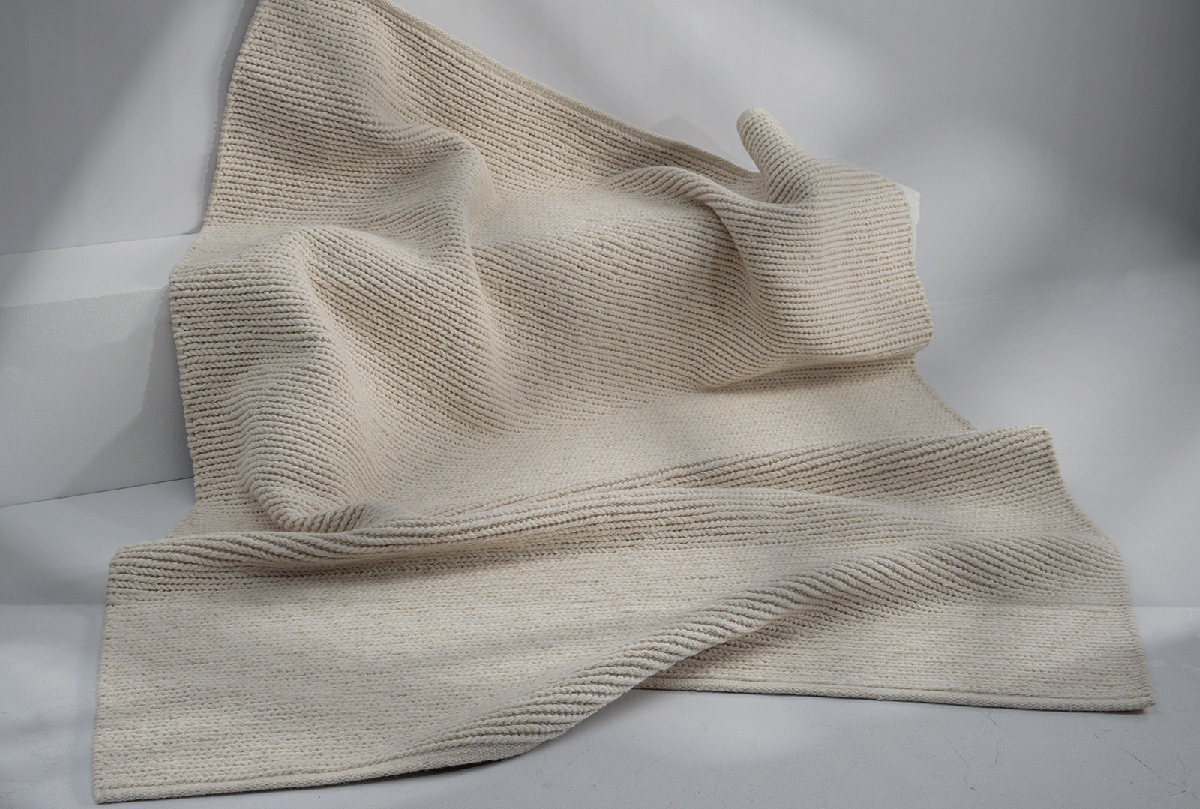 Premium Wool handgewebter Wollteppich