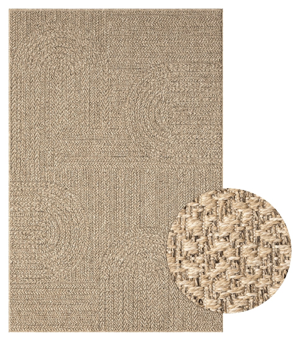 Kansas robuster In- & Outdoor Teppich