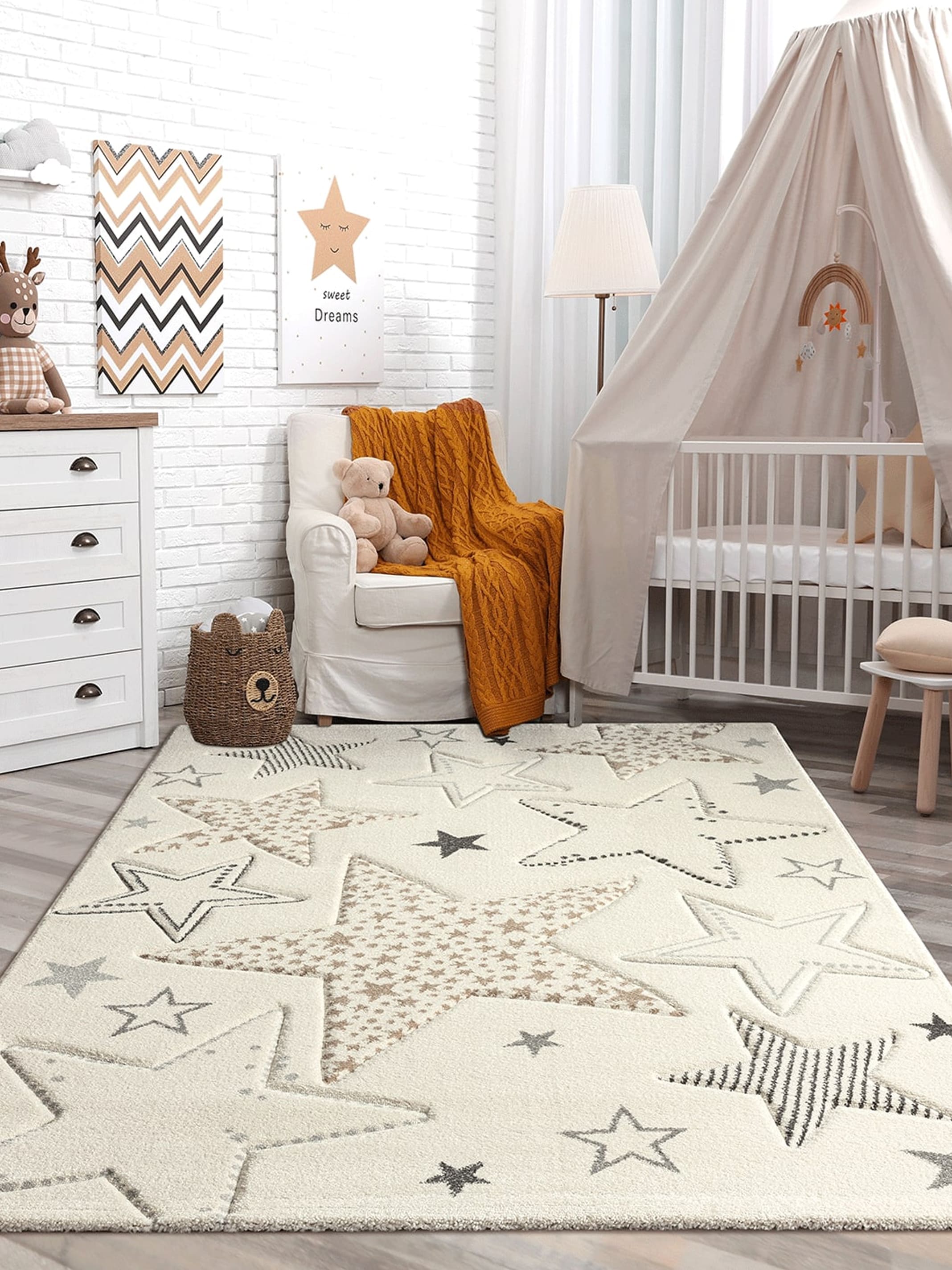 Monde Kids moderner Teppich