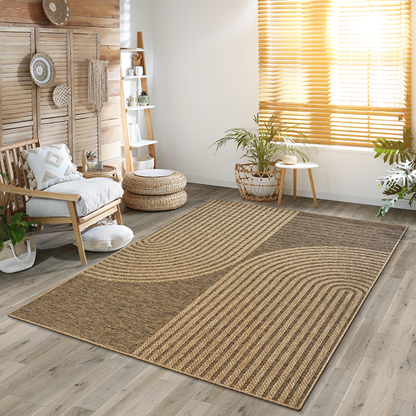 Kansas robuster In- & Outdoor Teppich
