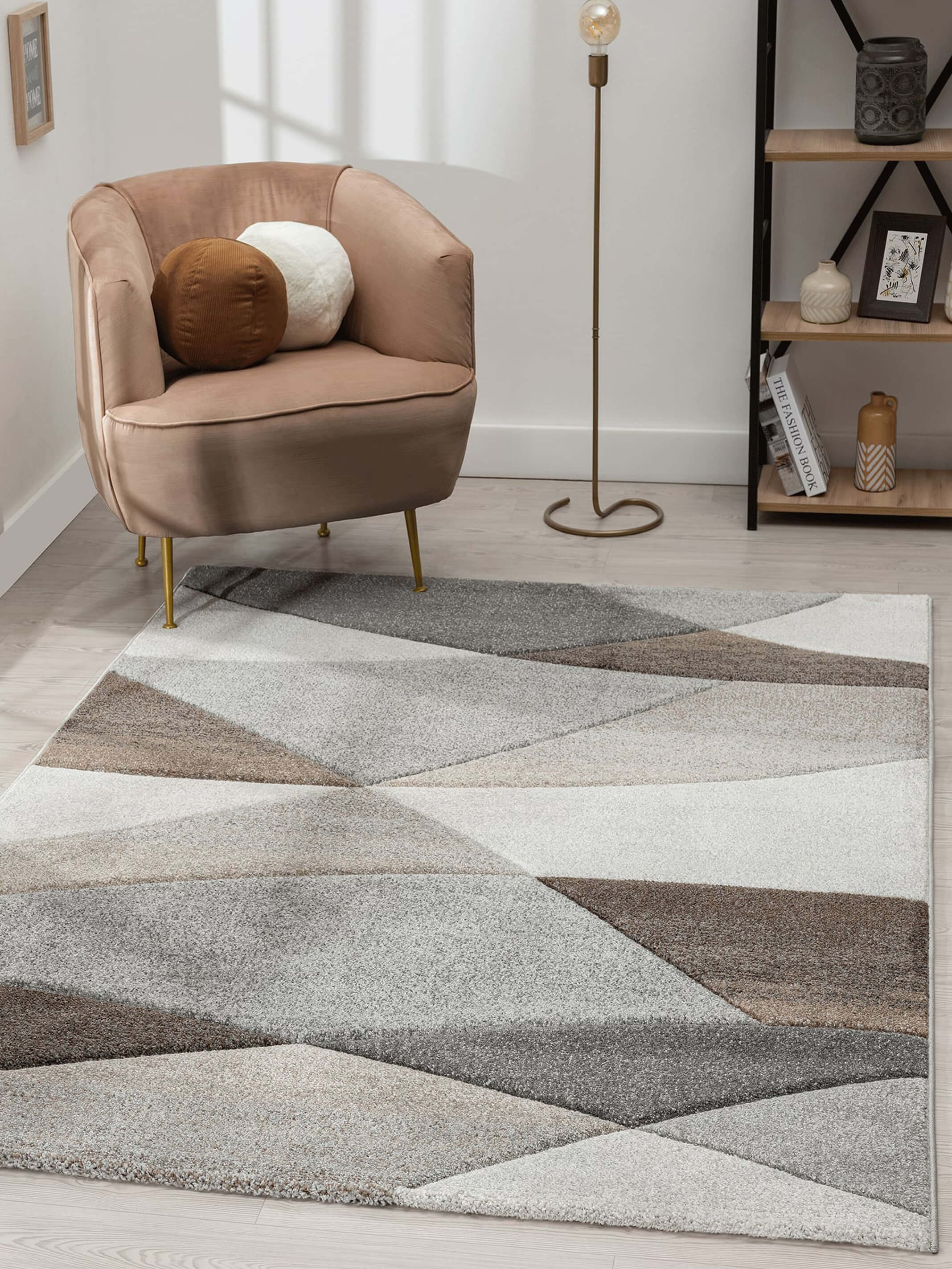 Monde moderner Kurzflor Teppich