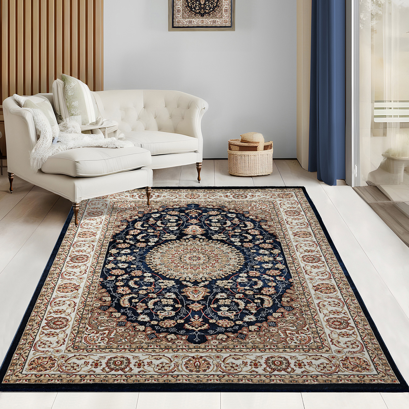 Elegant klassischer Teppich