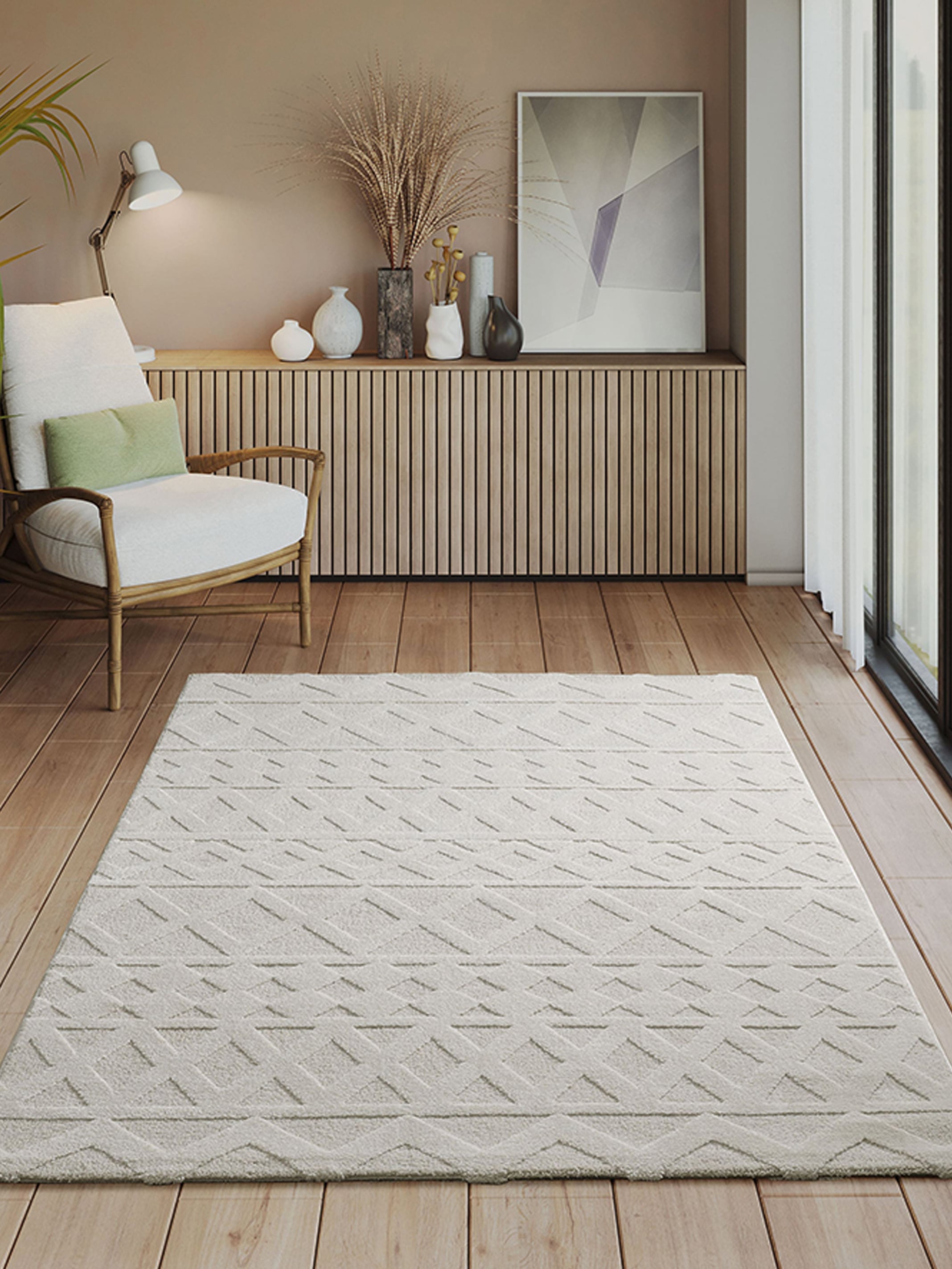 Everest Moderner Kurzflor Teppich