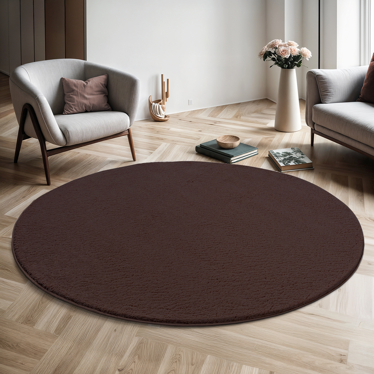 Relax waschbarer Kurzflor Teppich