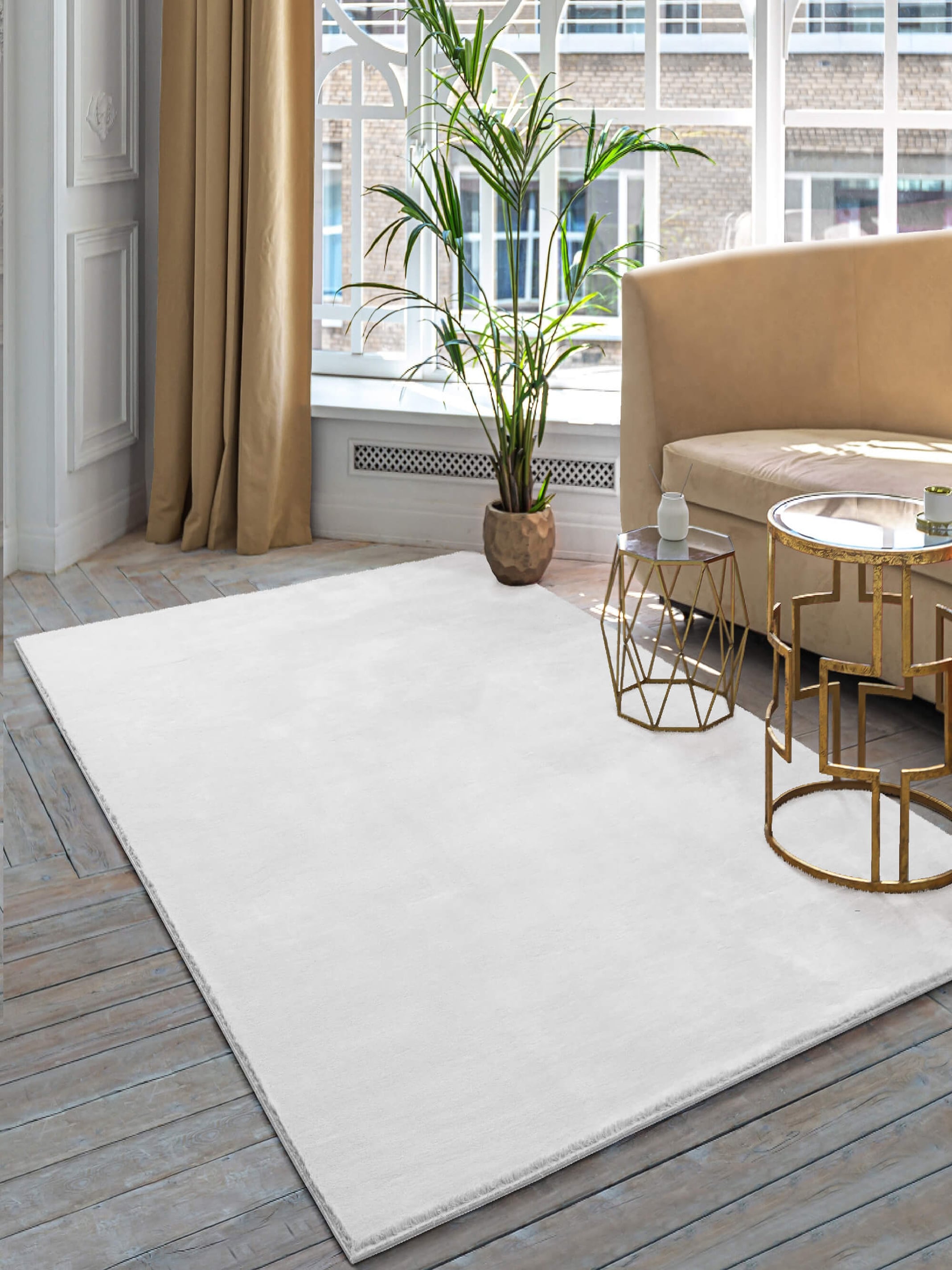 Lina Moderner Hochflor Teppich
