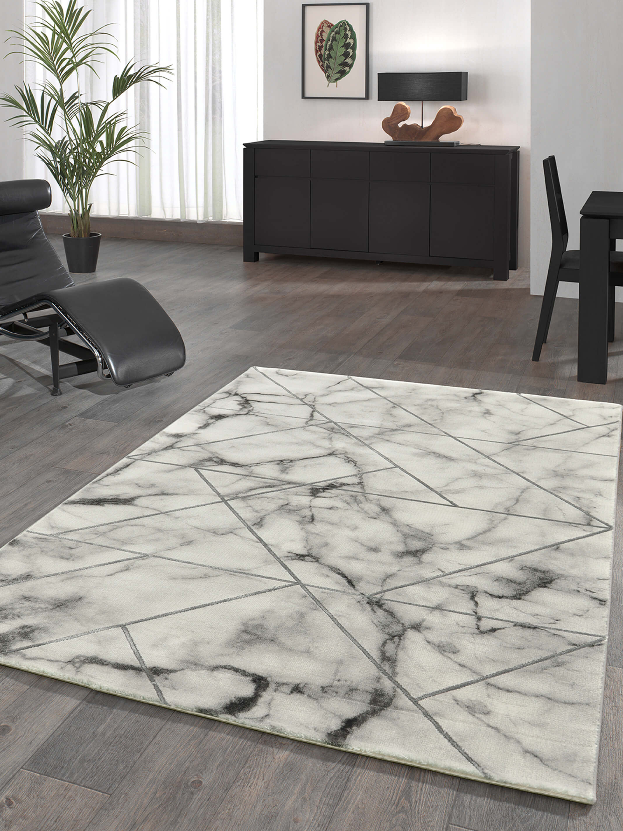 Marble Moderner Wohnzimmer Teppich