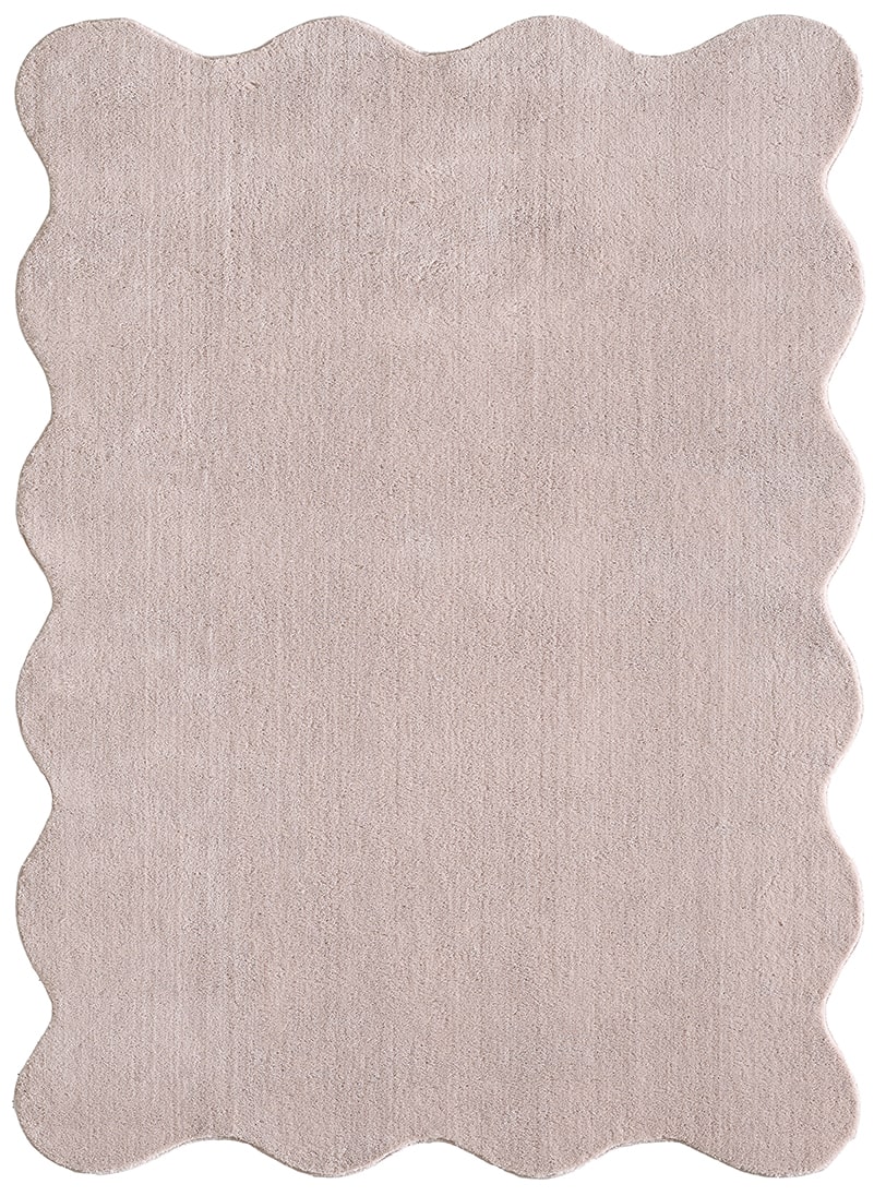 Lina Scallop Fellteppich | Grau | 120 x 160 | 69171